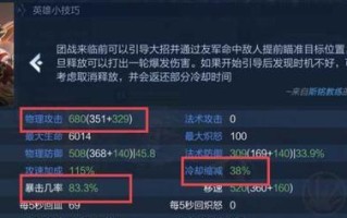 《以赛季蒙犽出装攻略打法教学》（掌握最强英雄，征服战场！）