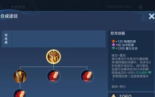 吕布黄刀铭文出装攻略（吕布黄刀出装攻略，解析强力输出的利器）