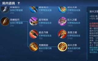 《兽王打野出装攻略大全》（提升胜率，成为顶尖兽王！）