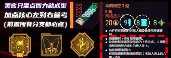 《赛博朋克2077》黑客玩法大揭秘（科技世界里的犯罪高手，如何一步步击败敌人？）-第2张图片-游戏攻略港