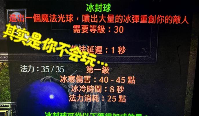 暗黑2技能详细解析攻略（全面解析暗黑2技能系统，助你成为顶级玩家）-第3张图片-游戏攻略港