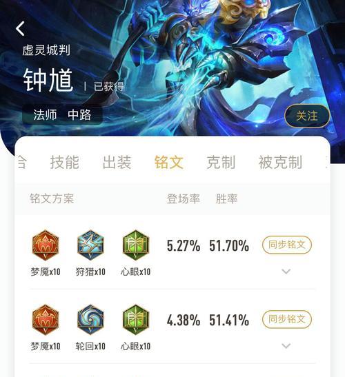 法术钟馗铭文出装攻略贴吧（掌握关键铭文和装备，让法术钟馗更加无敌）-第2张图片-游戏攻略港