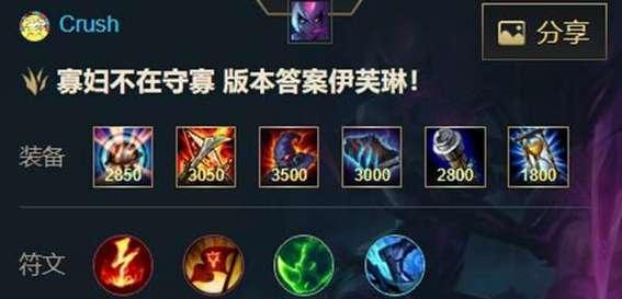 《寒冰手游克隆出装攻略》（掌握克隆英雄技巧，打造强力装备！）-第3张图片-游戏攻略港