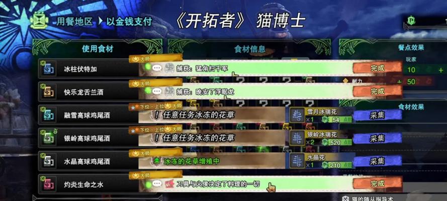 冰原猫技能提升攻略-成为猎人界的霸主（冰原猫技能提升攻略，让你在游戏中如虎添翼）-第2张图片-游戏攻略港
