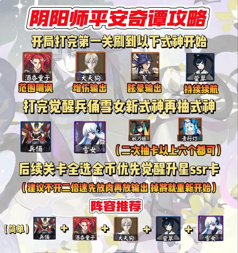 《阴阳师各副本攻略大全》（从入门到精通，一网打尽阴阳师世界的所有副本挑战！）-第3张图片-游戏攻略港